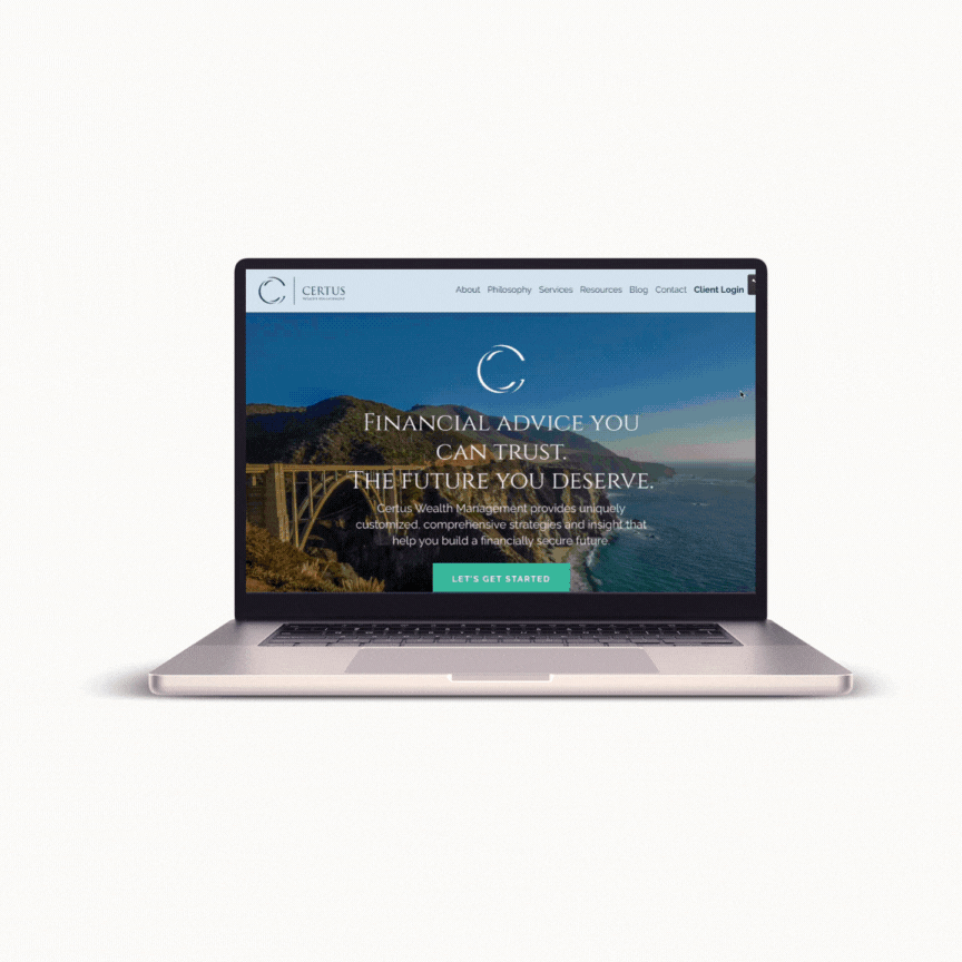 Certus Website Scroll Case Study (2)