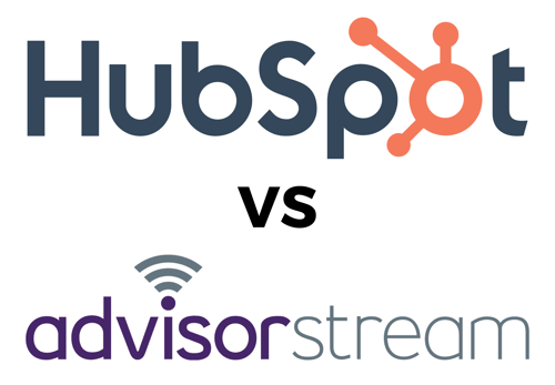 hubspot vs advisorstream